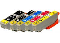 6 Pack Compatible Epson 410xl Ink Cartridge Set High Yield (2xB,1xC,1xM,1xY,1xPB) 10% Off