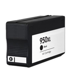Compatible HP 950xl Black High Yield Ink Cartridge 2,500 Pages