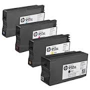 8 Pack Compatible HP 950xl 951xl High Yield Ink Cartridge Set (2BK,2C,2M,2Y) 15% Off