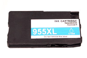Compatible HP 955xl Cyan High Yield Ink Cartridge 1,600 Pages