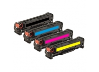 4 Pack Compatible HP CF400x CF401x CF402x CF403x High Yield Toner Cartridge Set 201X 201A (1BK,1C,1M,1Y) 10% Off