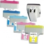 7 Pack Compatible HP 02 Ink Cartridge Set (2B,1C,1M,1Y,1LC,1LM) 10% Off