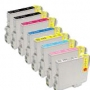 8 Pack Compatible Epson T0540 T0541 T0542 T0543 T0544 T0547 T0548 T0549 Ink  Cartridge Set 10% Off