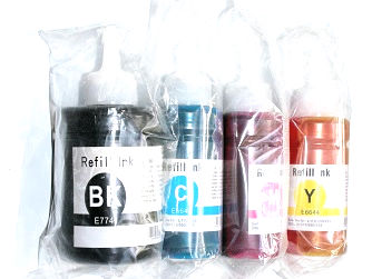 8 Pack Compatible Epson 774 T774 Ink Bottle Set (2BK,2C,2M,2Y) 15% Off